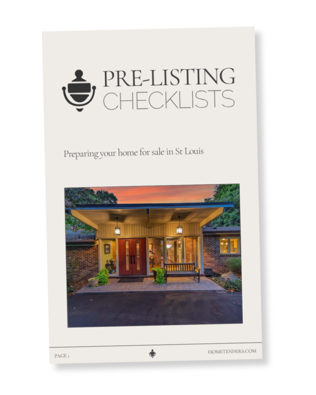 Pre-Listing Checklists - Hometenders