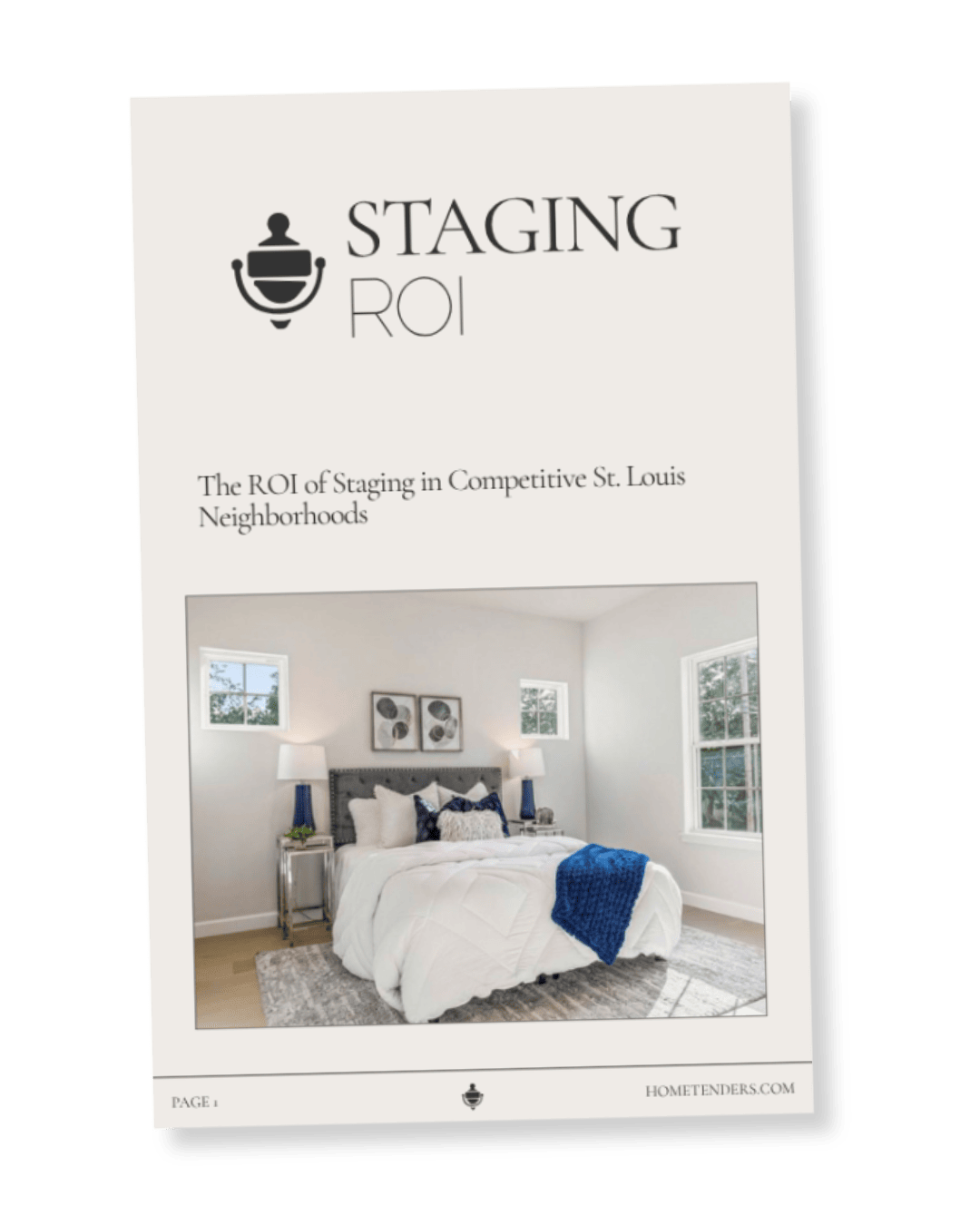 Staging ROI Guide Ebook - Hometenders Home Staging + Design