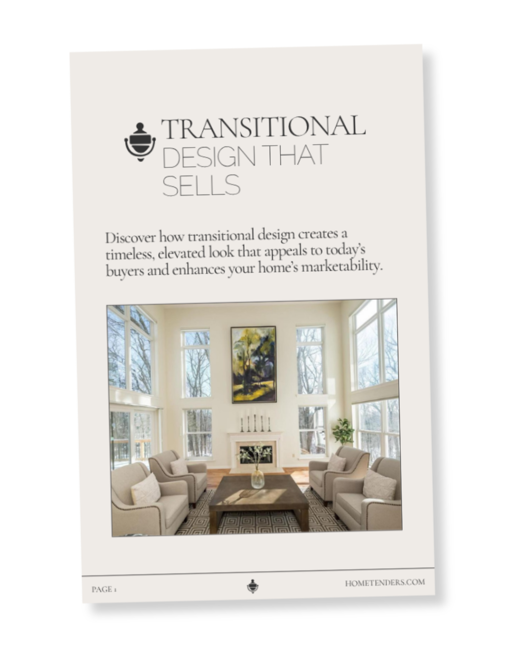 Transitional Design Guide Ebook - Hometenders